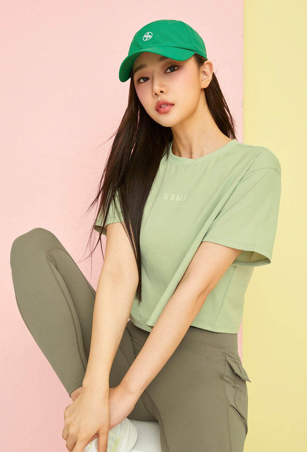 Lightweight Flexible Ball Cap - Green