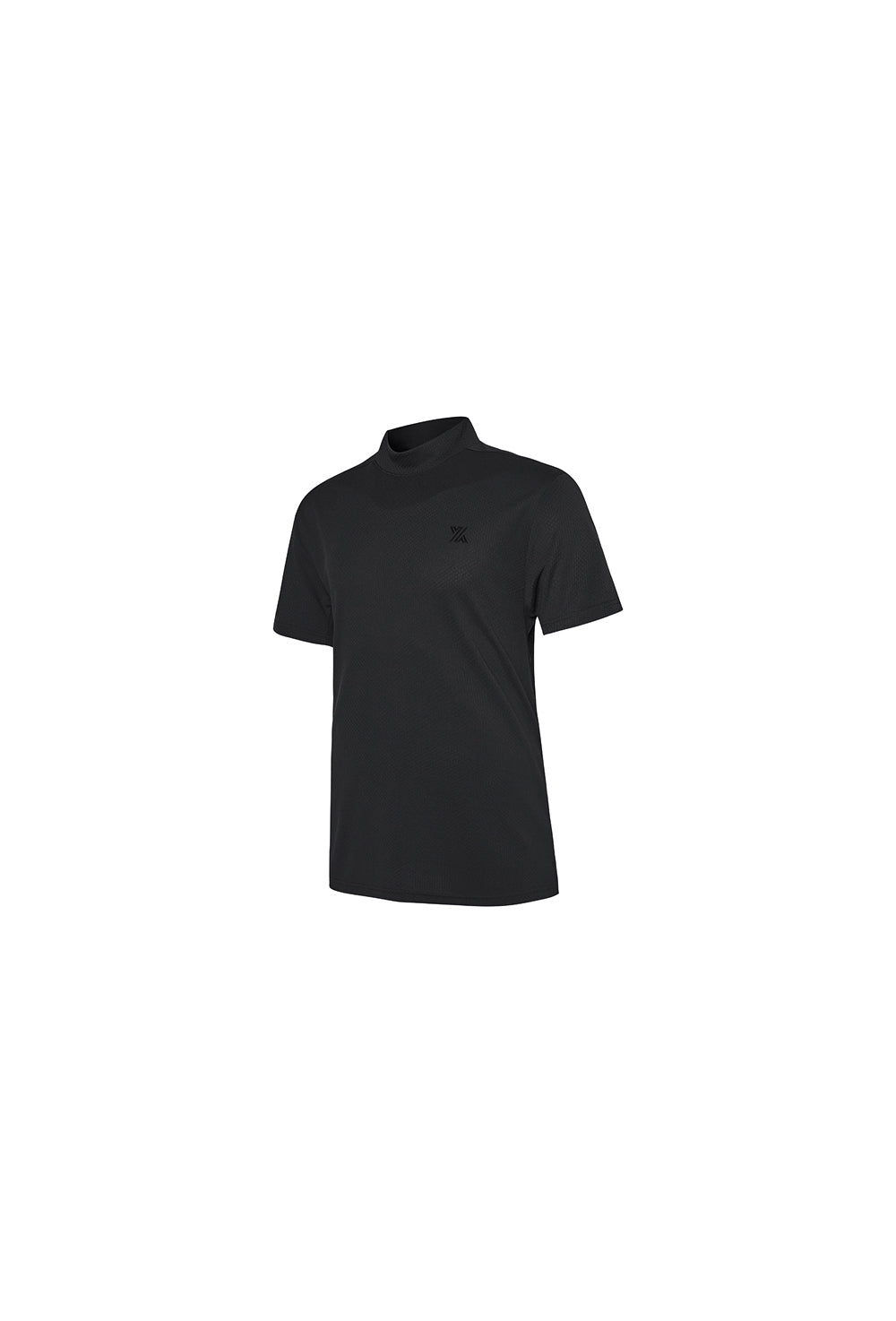 Mock Neck Technical Short Sleeve - Pro Gray