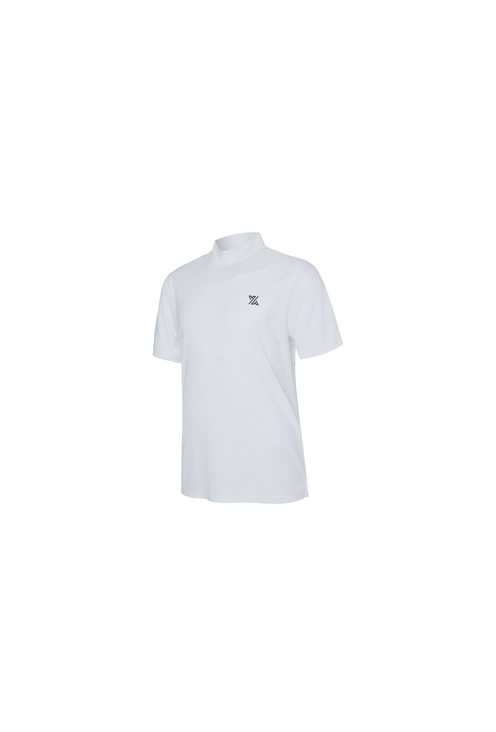 Mock Neck Technical Short Sleeve - Pro White