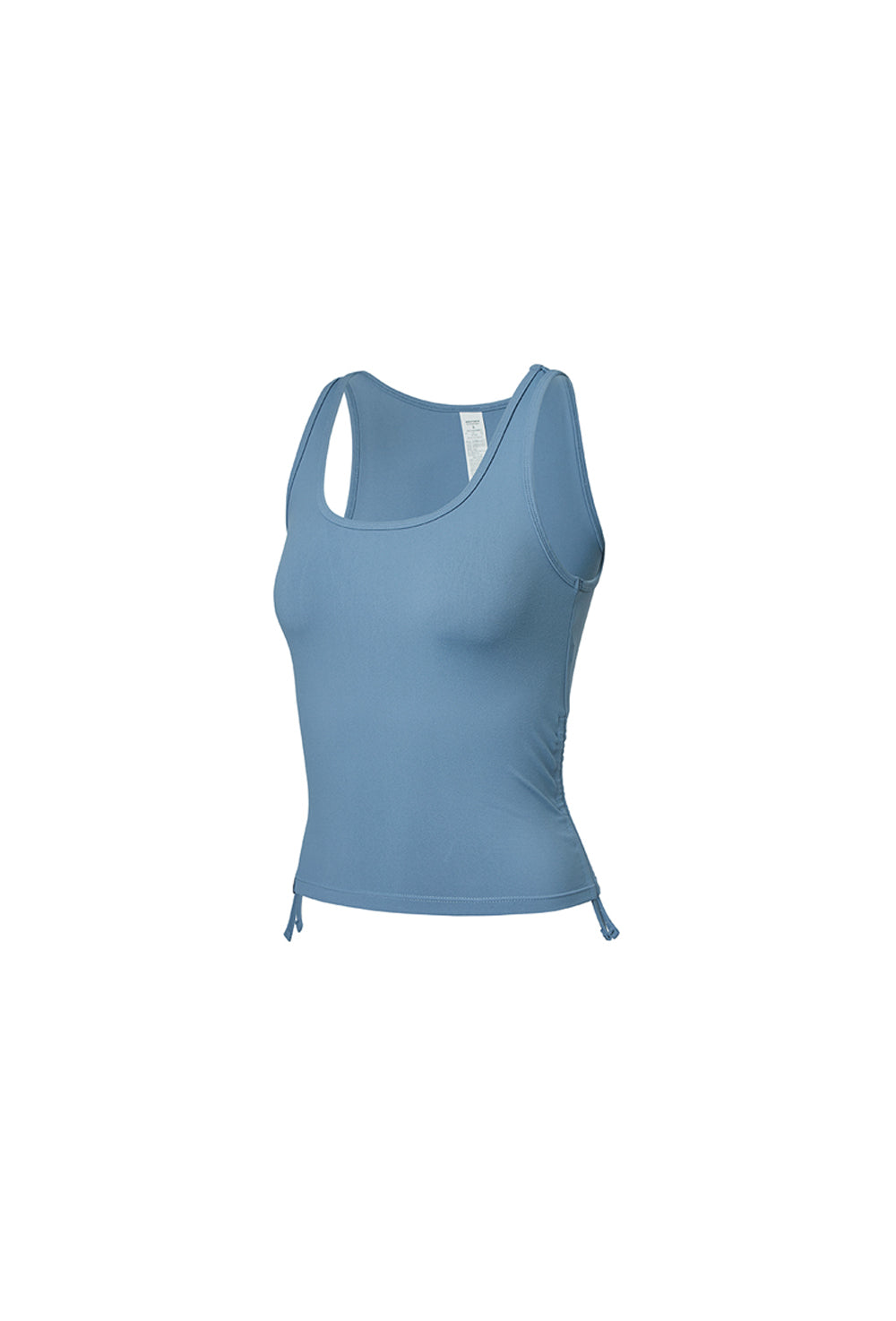 Side Shirring Sleeveless - Cy Blue