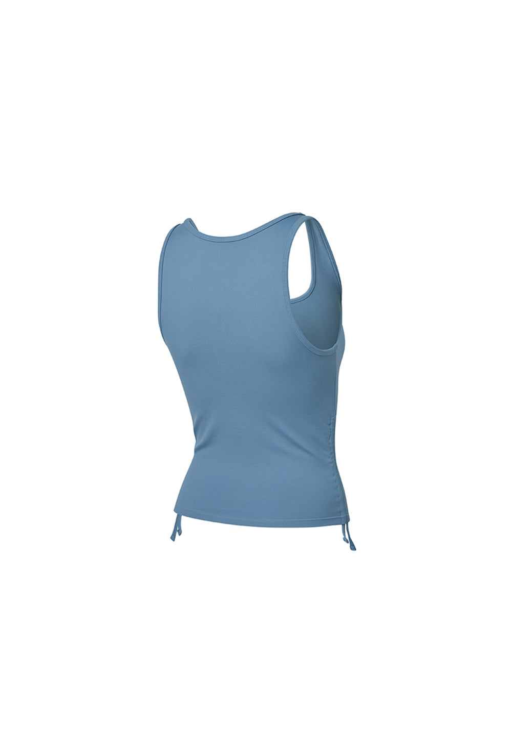 Side Shirring Sleeveless - Cy Blue