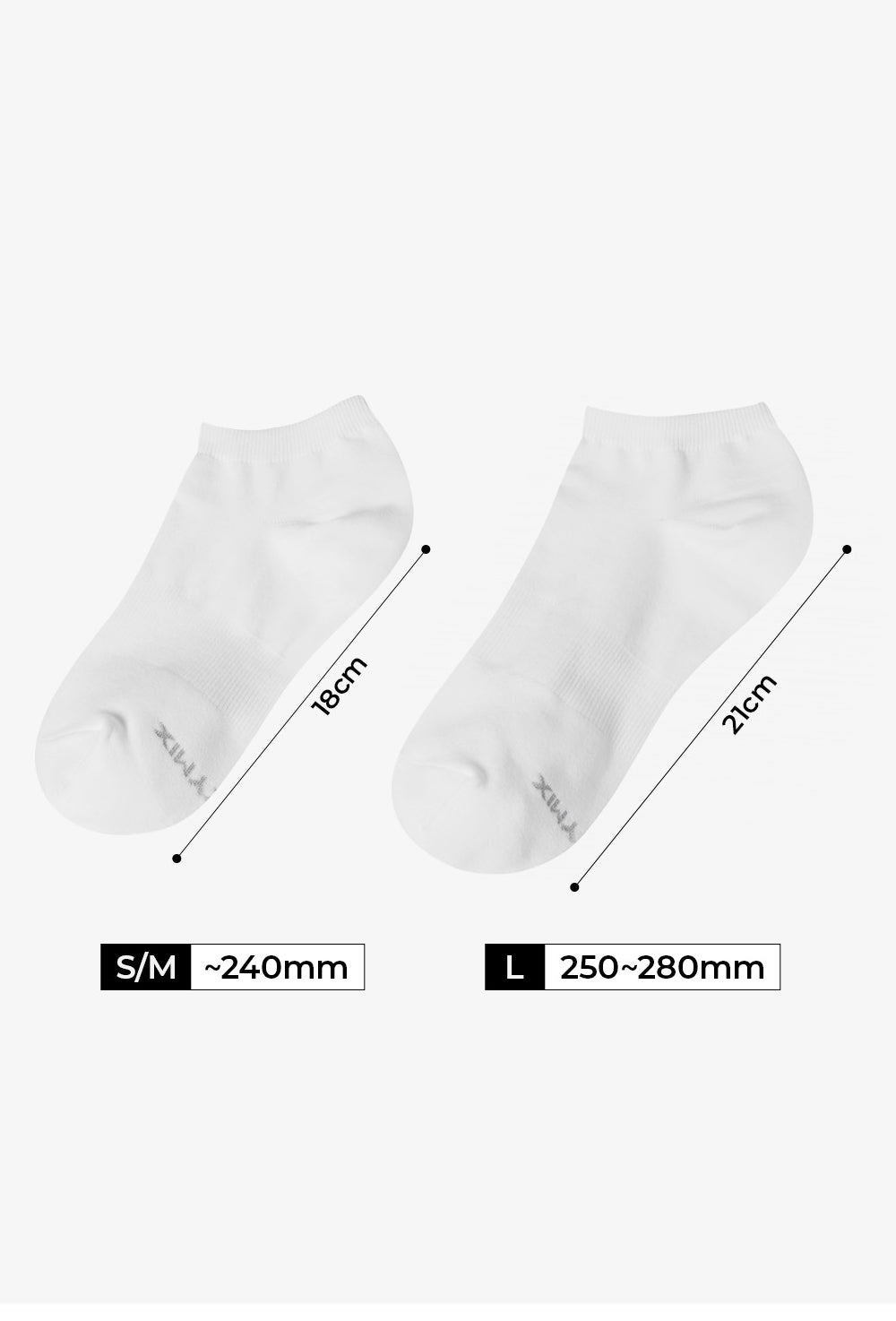 Fresh Daily Sneakers Socks - Black