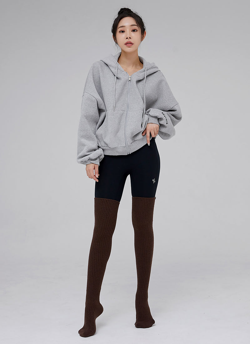 XEXYMIX Ribbed Over the Knee Socks