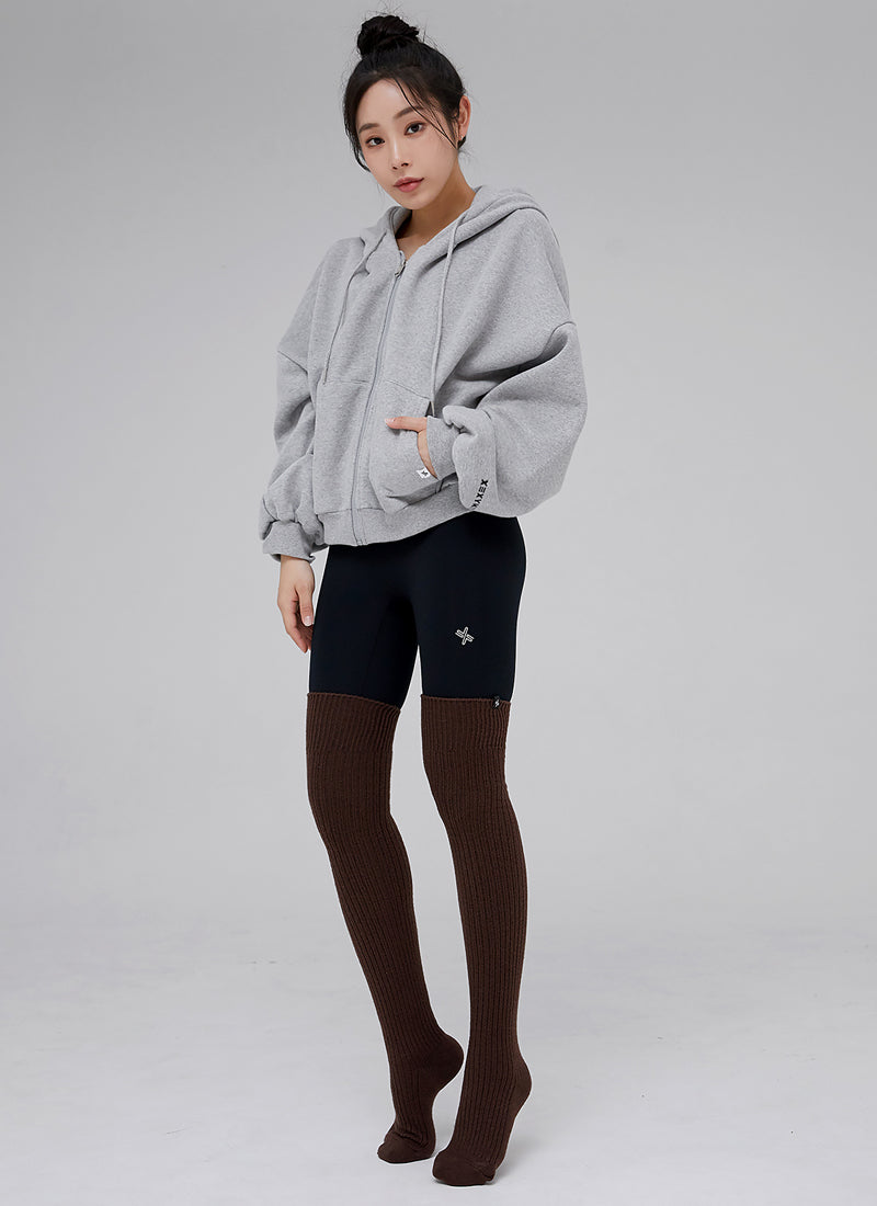 XEXYMIX Ribbed Over the Knee Socks
