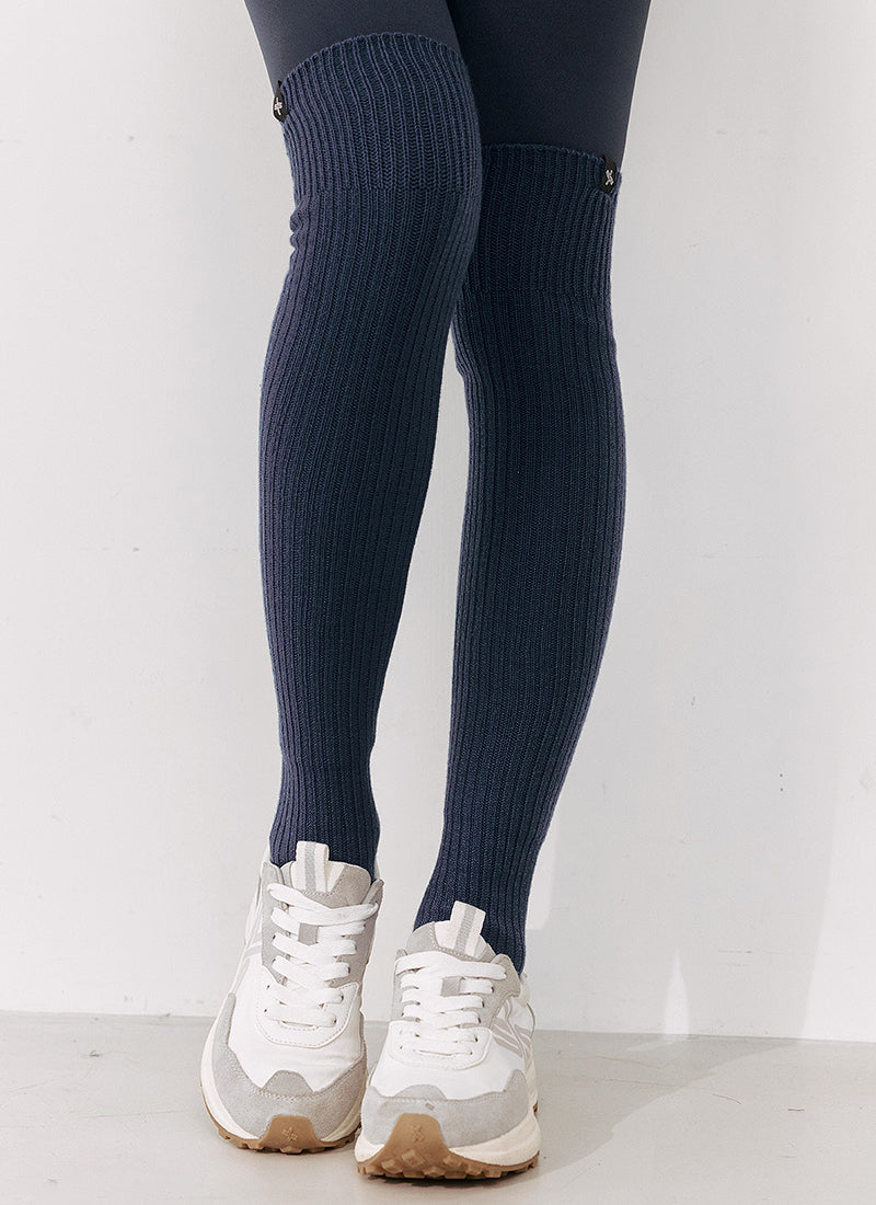 XEXYMIX Ribbed Over the Knee Socks