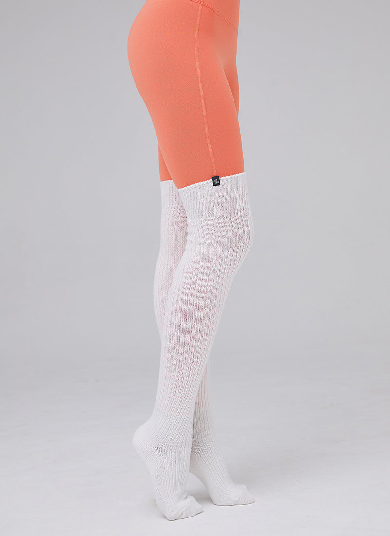 XEXYMIX Ribbed Over the Knee Socks
