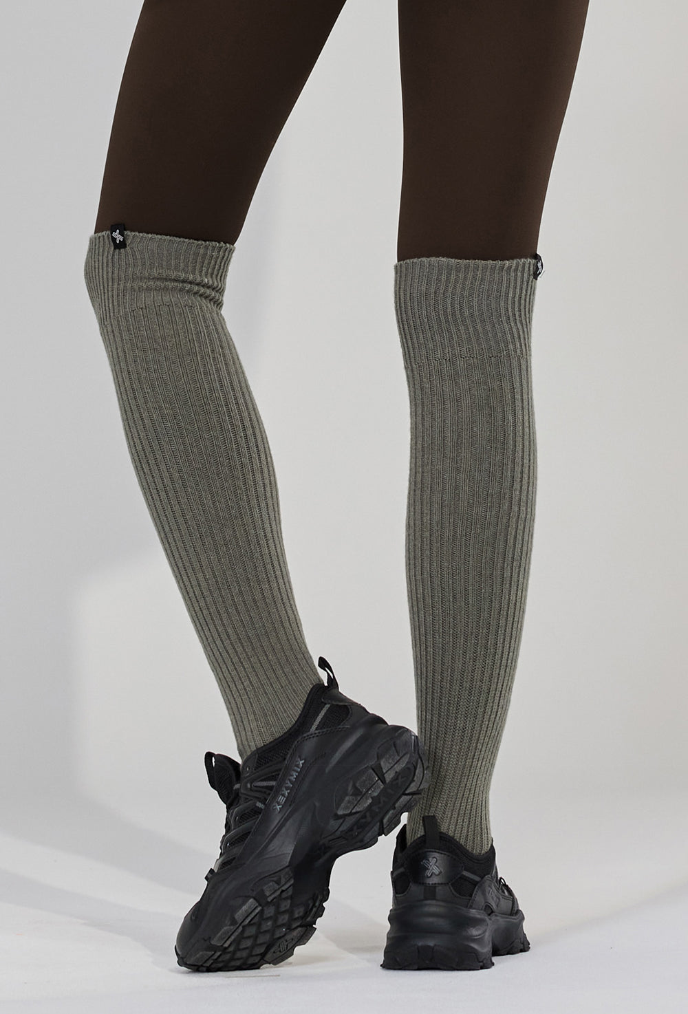 XEXYMIX Ribbed Over the Knee Socks