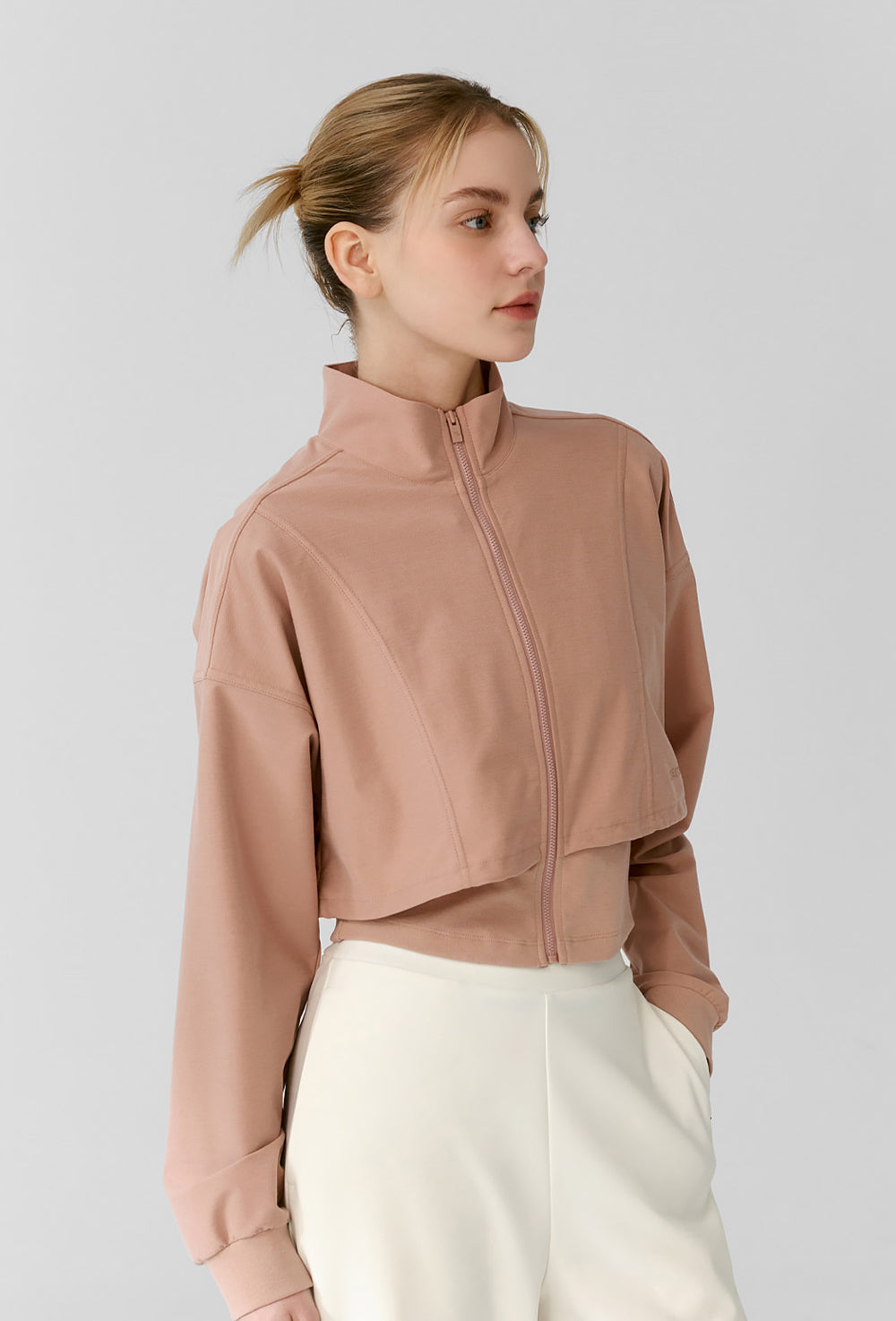 Slimcore Layered Jacket - Ash Rose