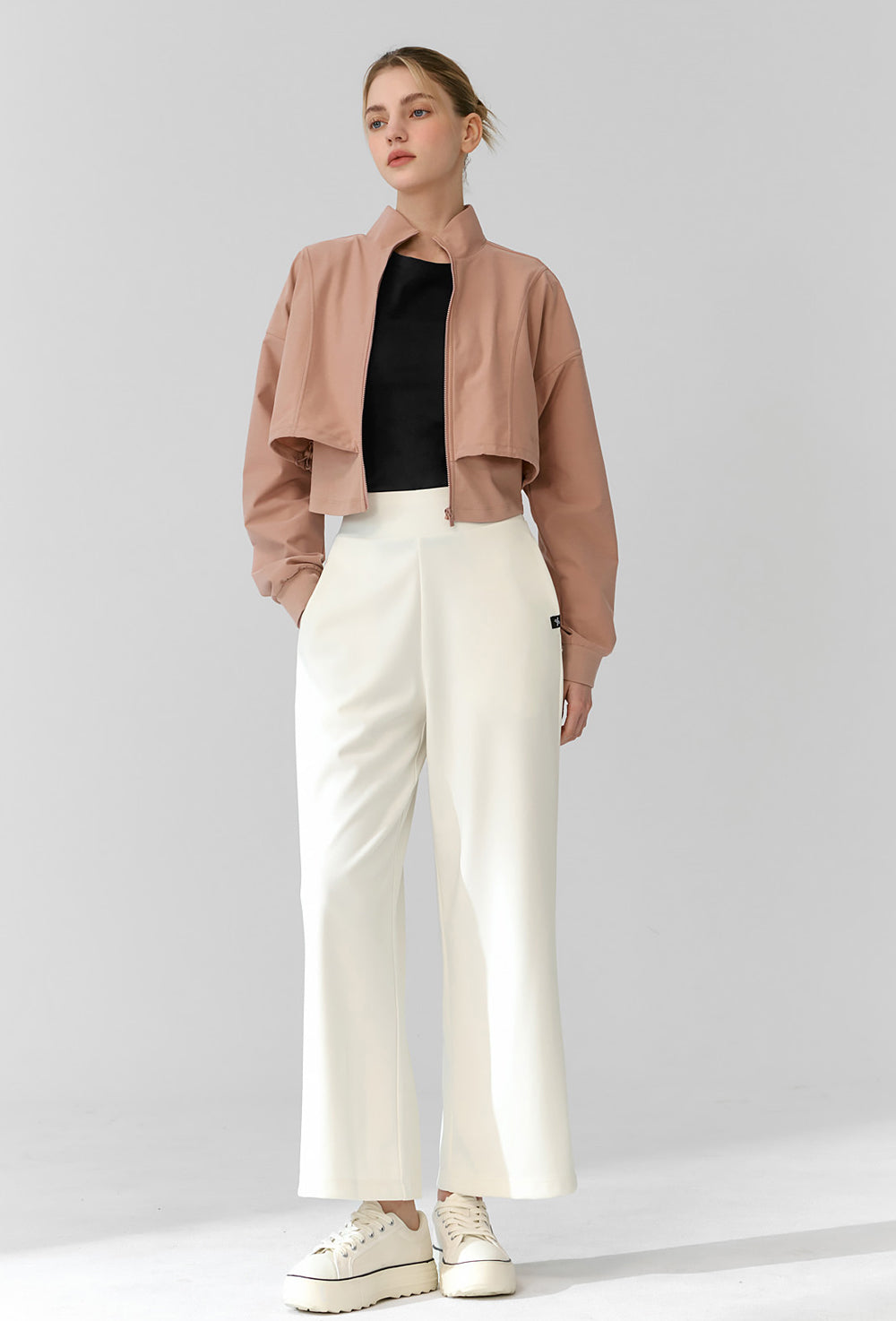 Slimcore Layered Jacket - Ash Rose