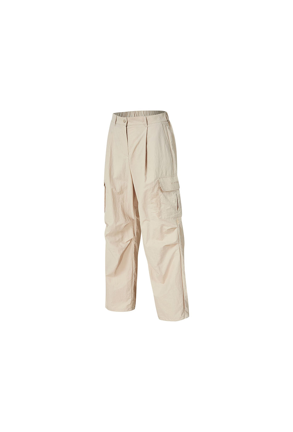 Comfort Utility Wide Pants - Breeze Beige