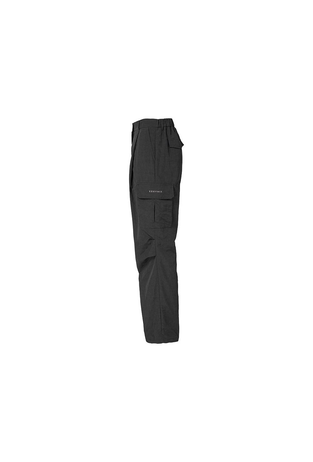 Comfort Utility Wide Pants - Black