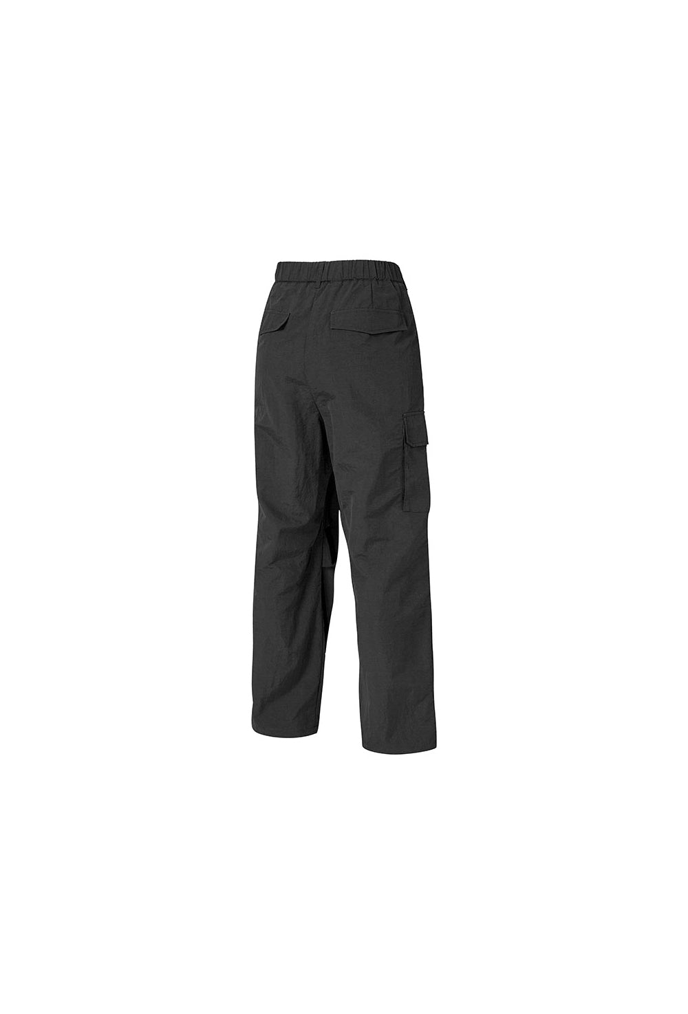 Comfort Utility Wide Pants - Black