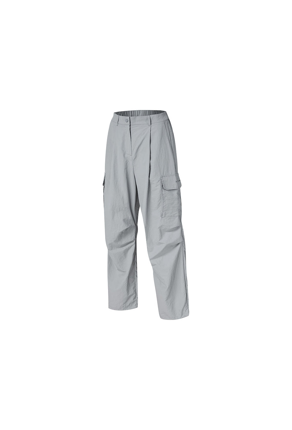 Comfort Utility Wide Pants - Air Gray