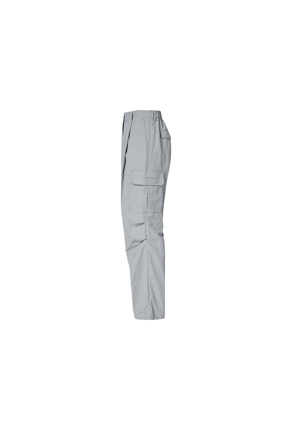 Comfort Utility Wide Pants - Air Gray