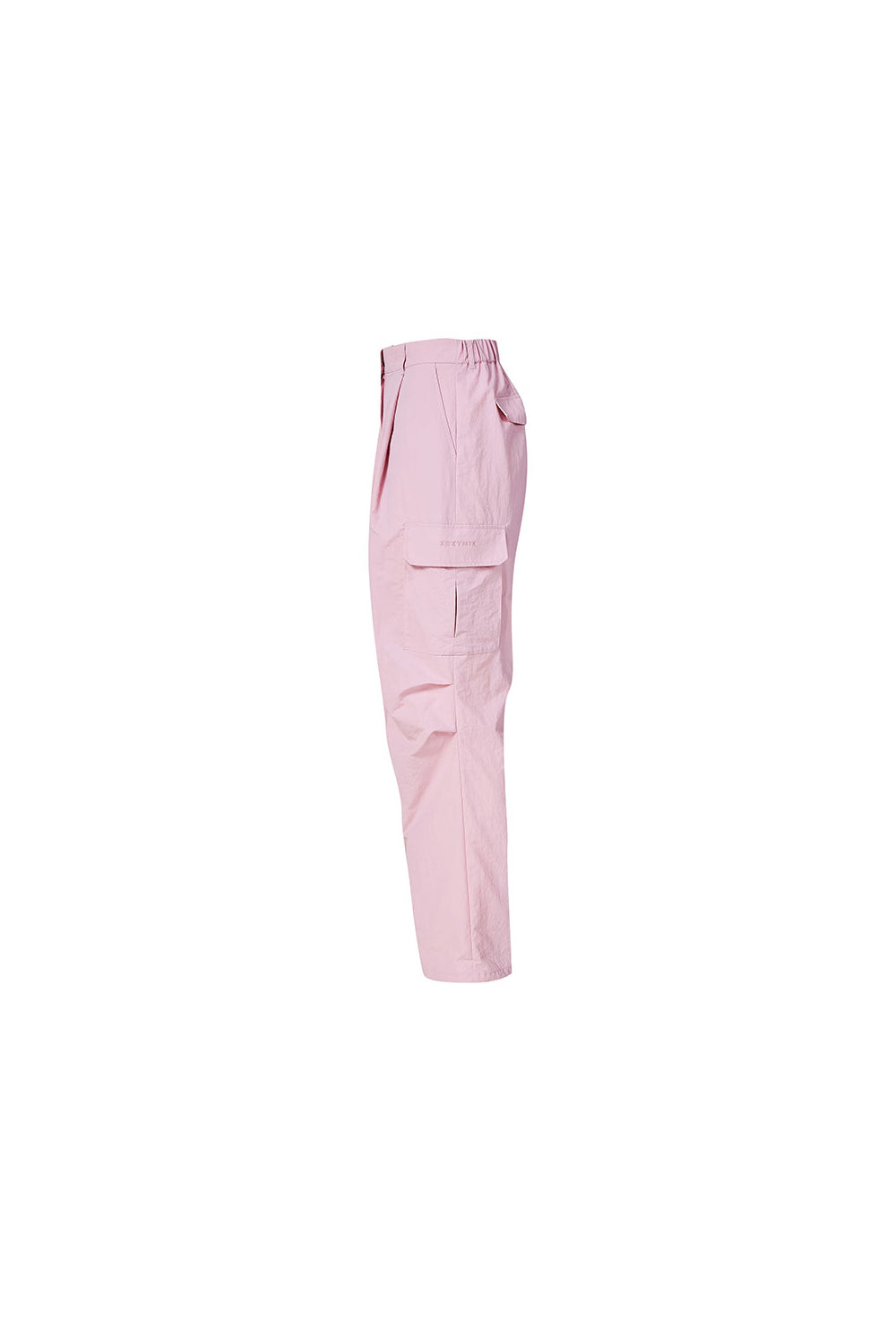 Comfort Utility Wide Pants - Pink Bloom