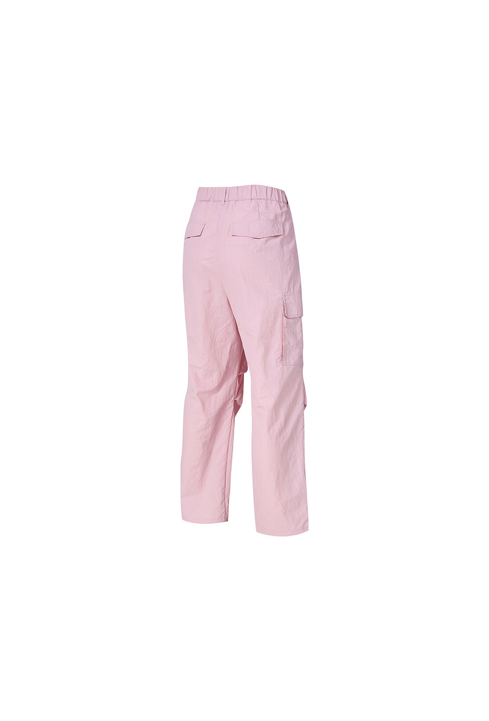 Comfort Utility Wide Pants - Pink Bloom