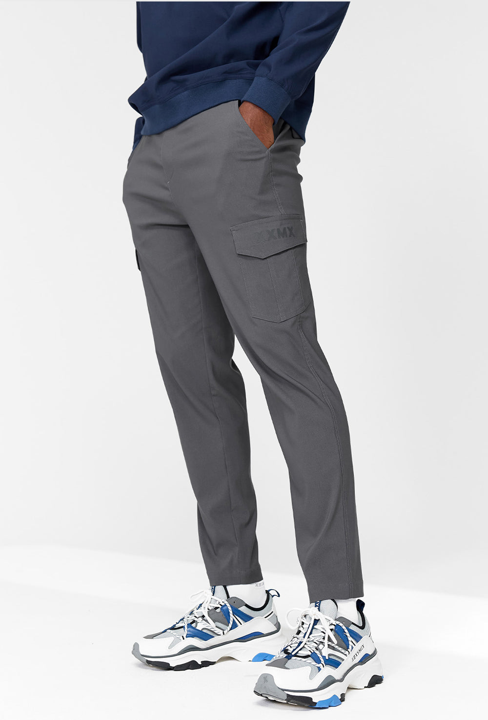Stretch Out Pocket Pants - Gray
