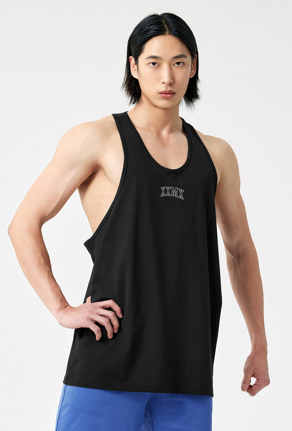 Expert Deep Cut Sleeveless - Black