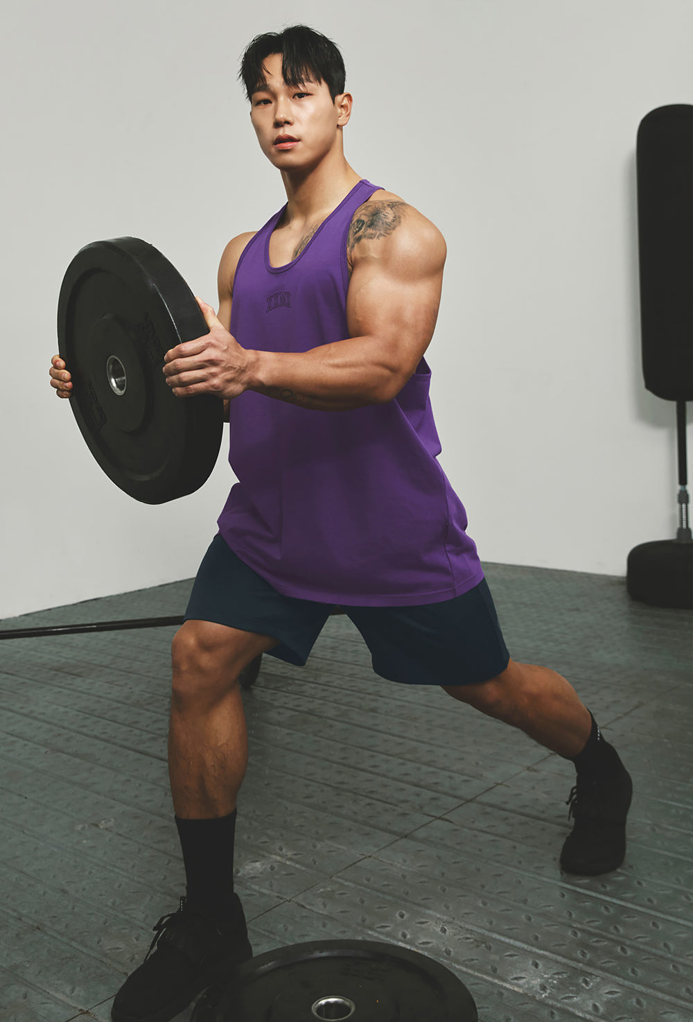 Expert Deep Cut Sleeveless - Purple