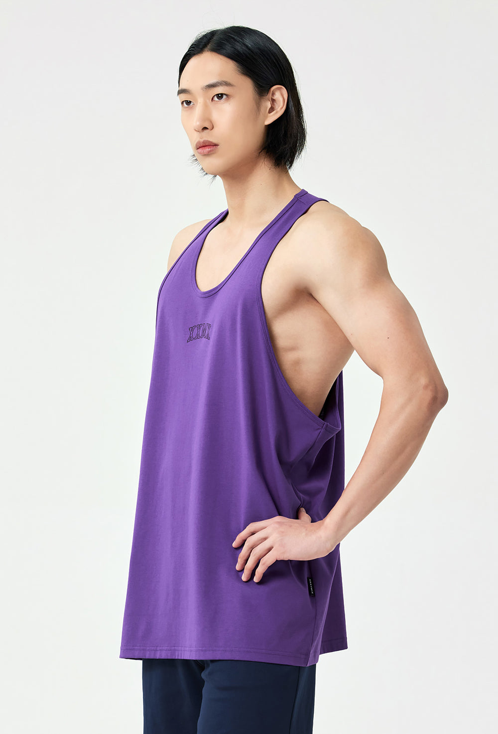 Expert Deep Cut Sleeveless - Purple