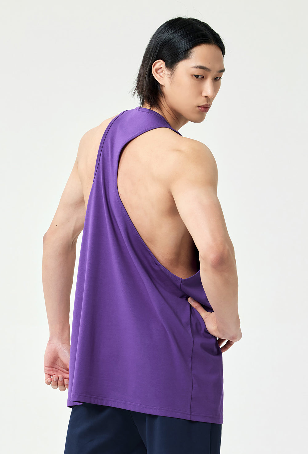 Expert Deep Cut Sleeveless - Purple