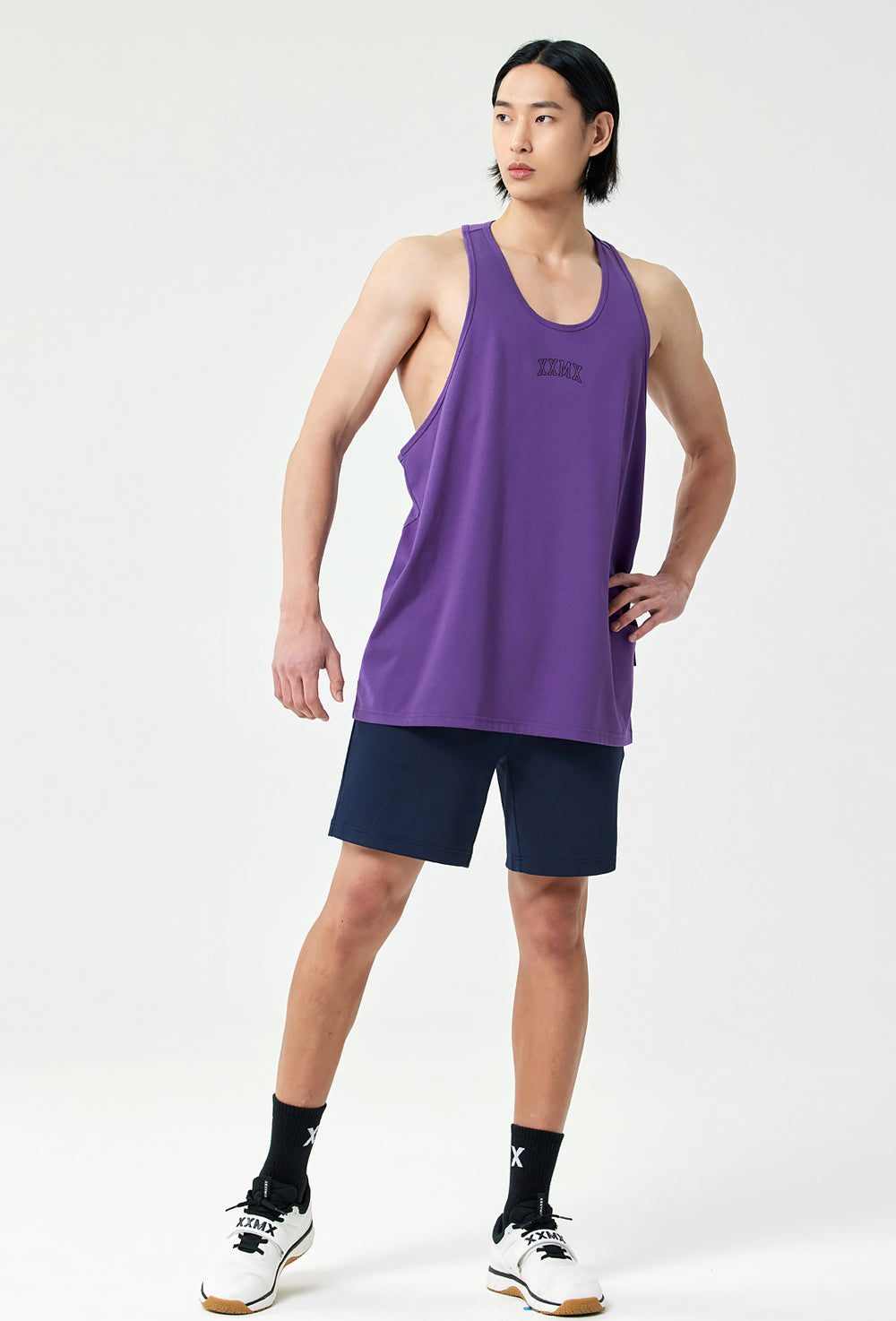 Expert Deep Cut Sleeveless - Purple