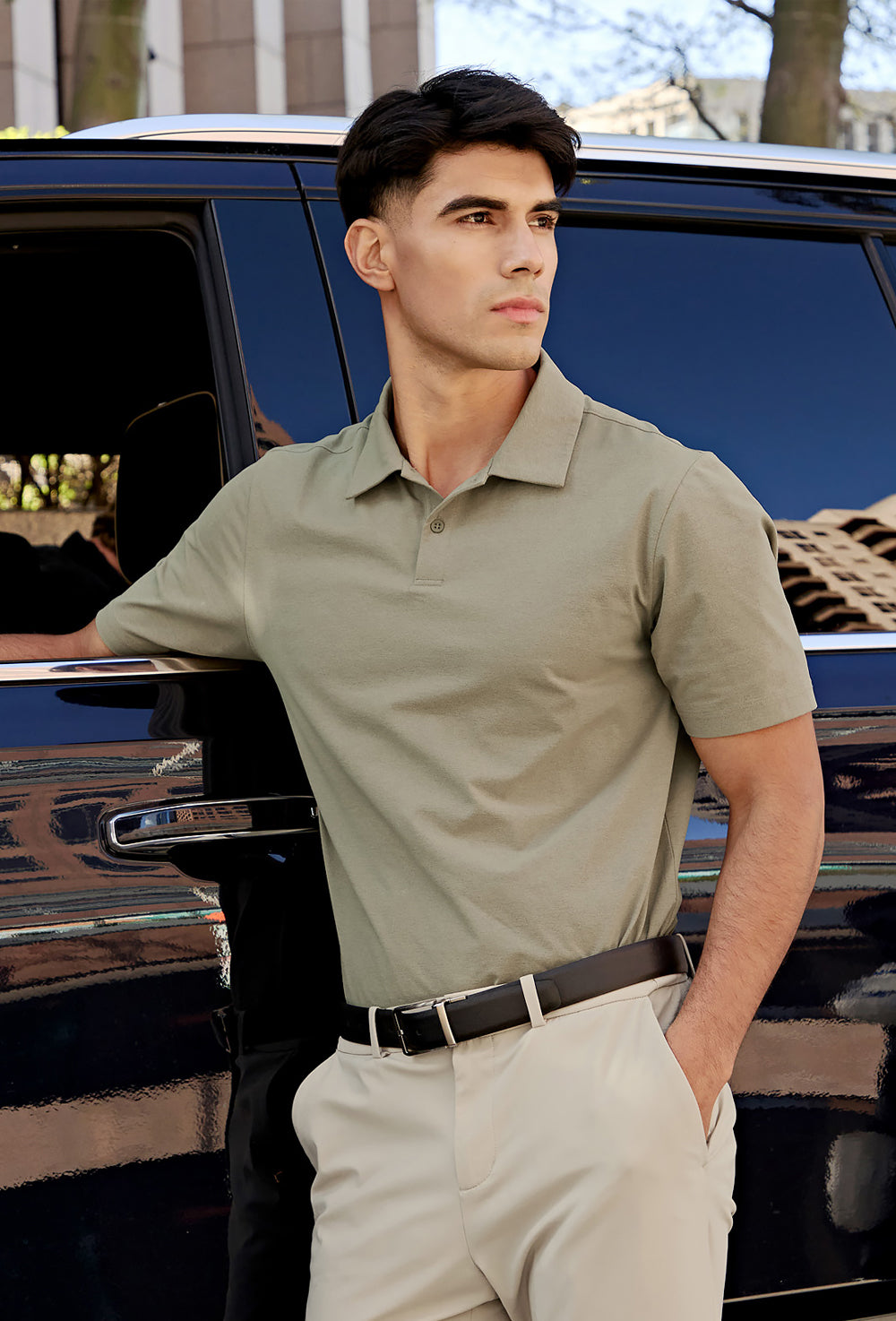 Ecodex Men Polo Short Sleeve - Khaki