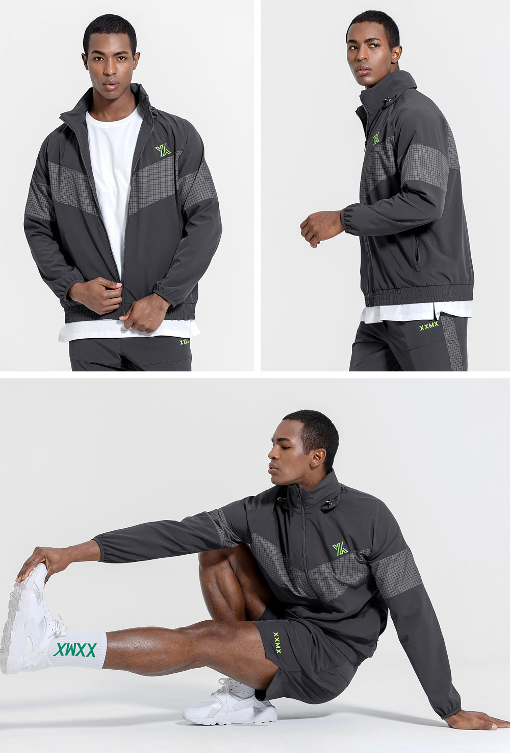 Active Player Track Jacket - Summit Gray