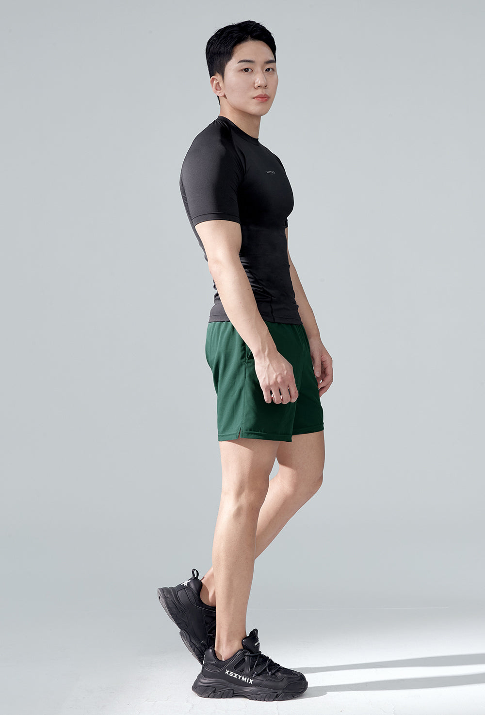 Multiple Action 6 Inch Shorts - Field Green