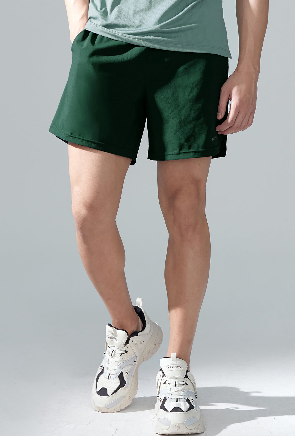 Multiple Action 6 Inch Shorts - Field Green