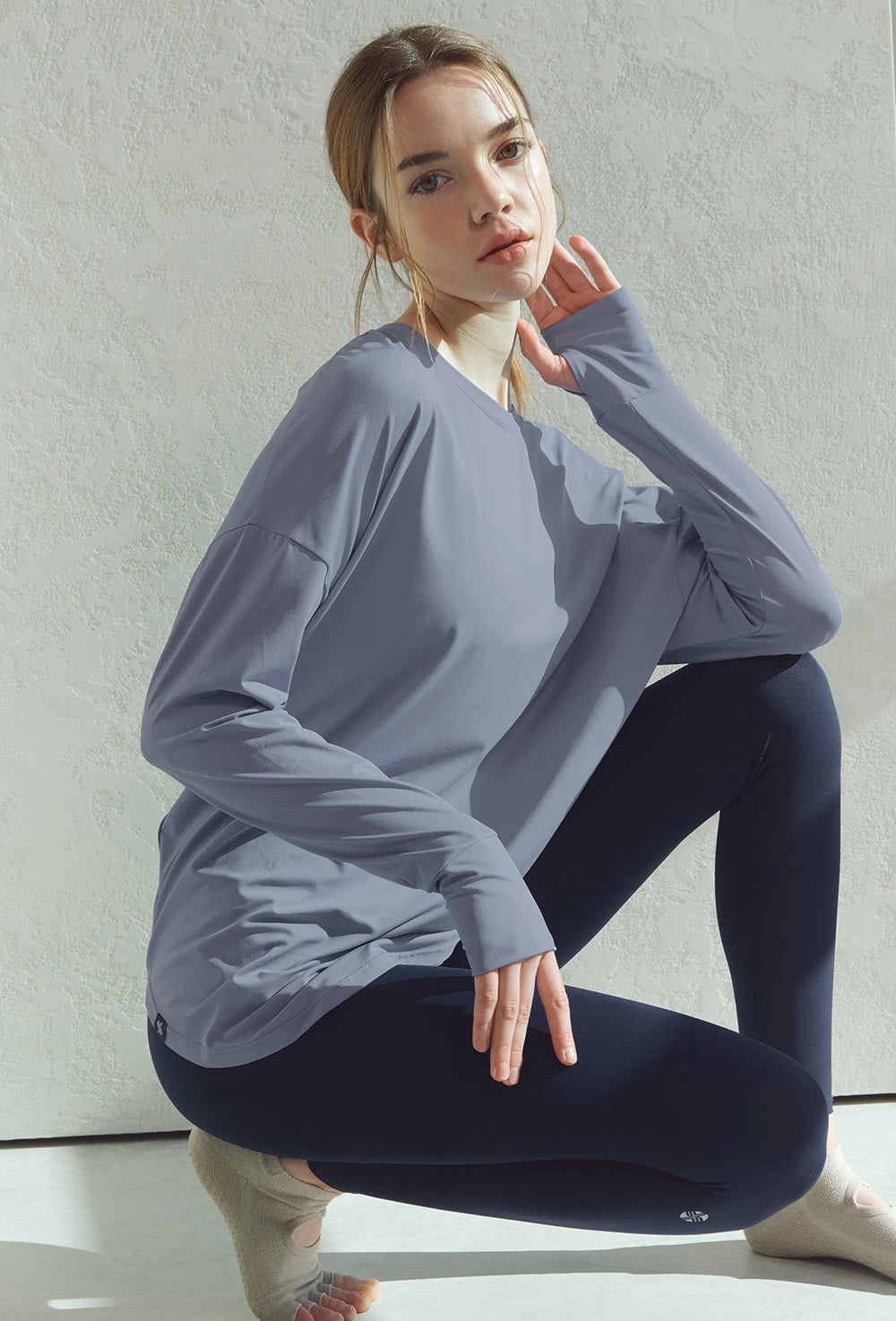 Black Label Signature 330N Leggings - Midnight Gray
