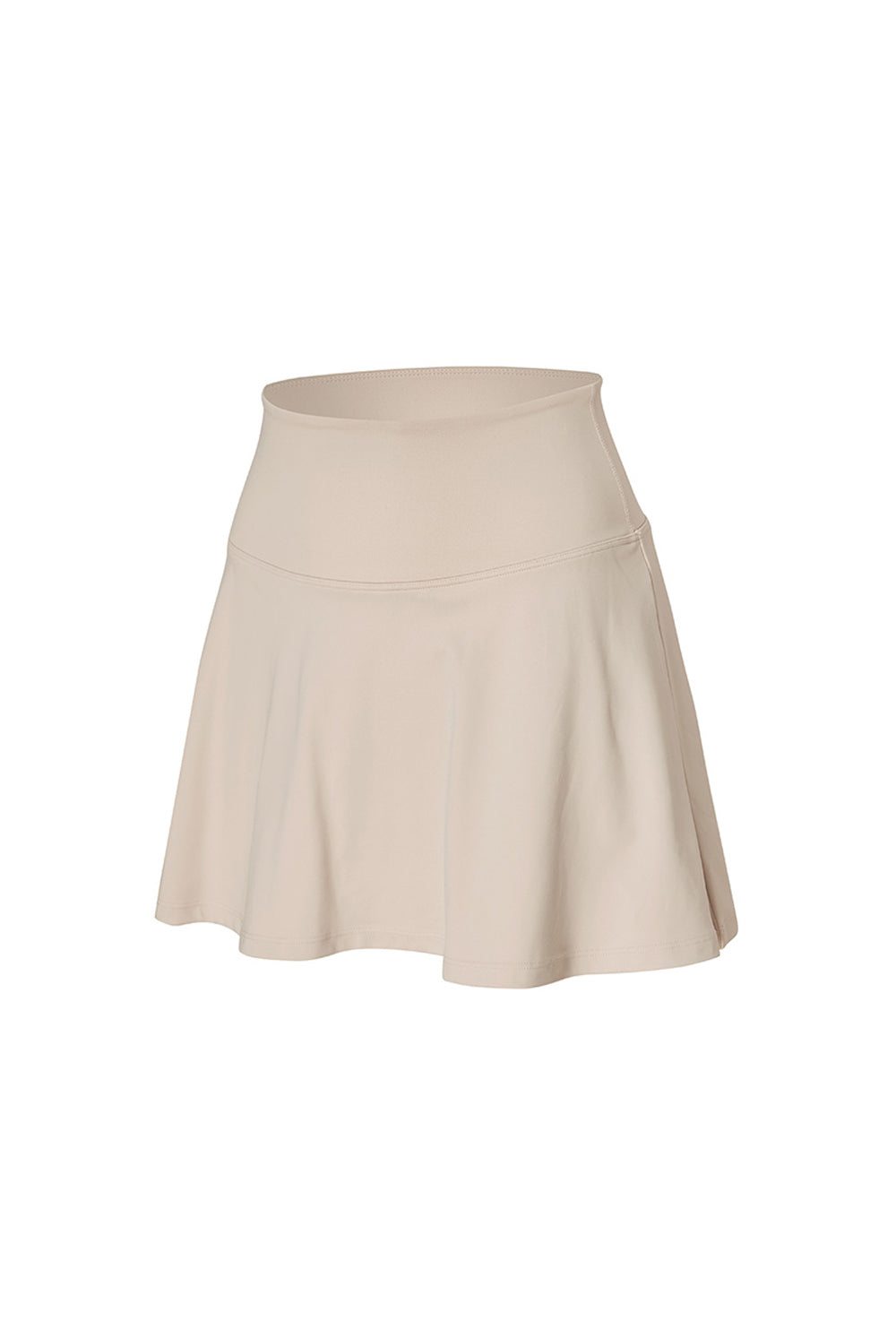 Black Label Signature Life Flare Skirt - Porcelain Beige