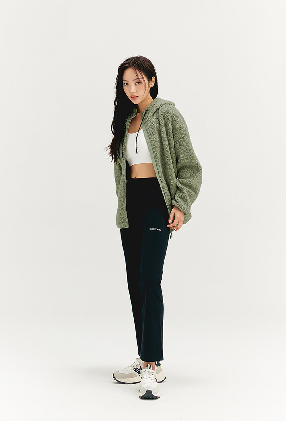 Black Label Signature 360N Napping Boots Cut Pants - Black