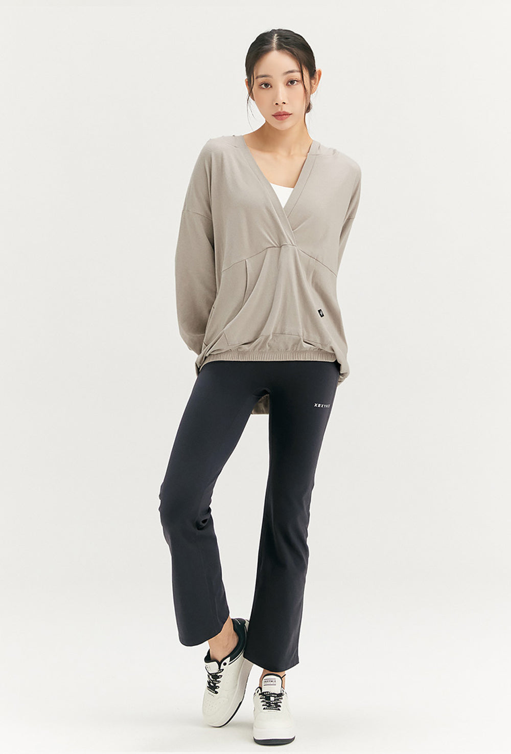 Black Label Signature 360N Napping Boots Cut Pants - Ebony Gray