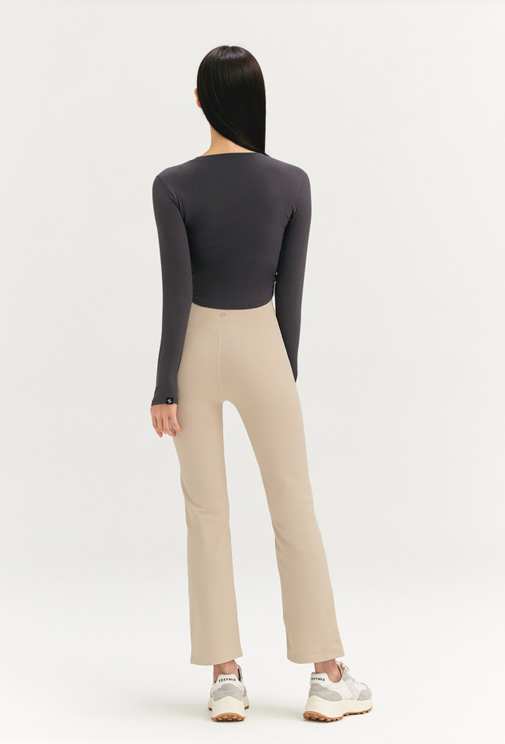 Black Label Signature 360N Napping Boots Cut Pants - Sand Skin