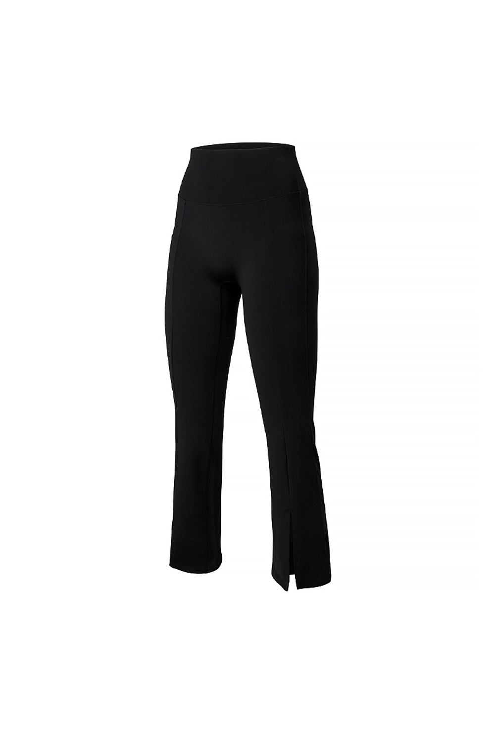 XELLA Intention Napping Boots Cut Slit Pants - Black