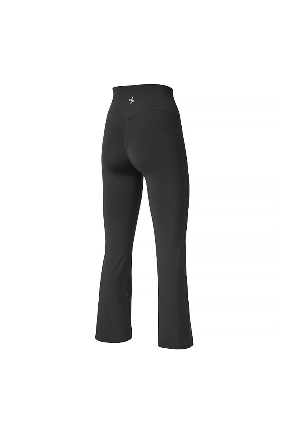 XELLA Intention Napping Boots Cut Slit Pants - Jet Gray