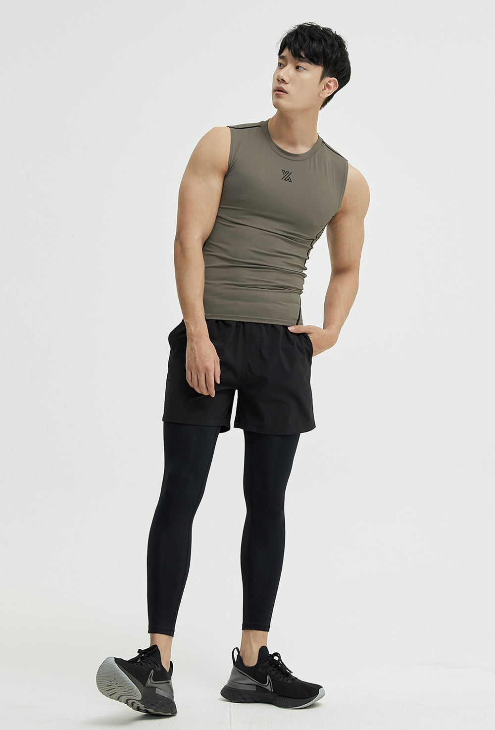Muscle Tech Sleeveless - Light Muscle Gray