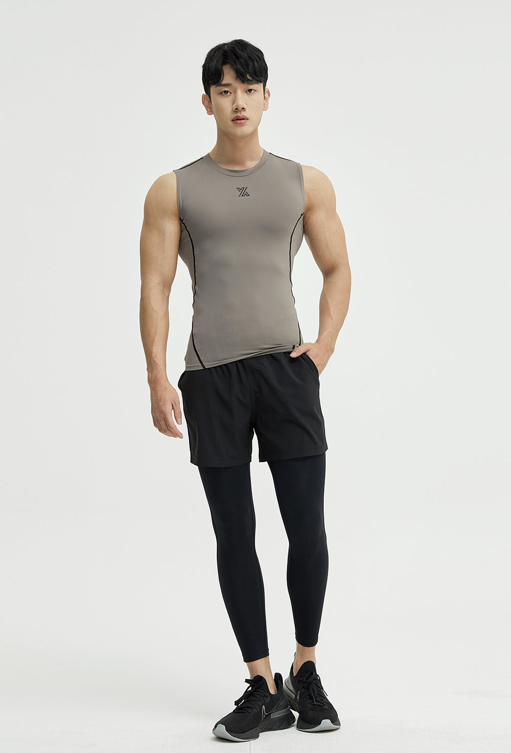 Muscle Tech Sleeveless - Light Muscle Gray