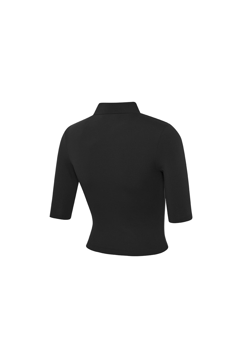 Half neck short sleeve - Black