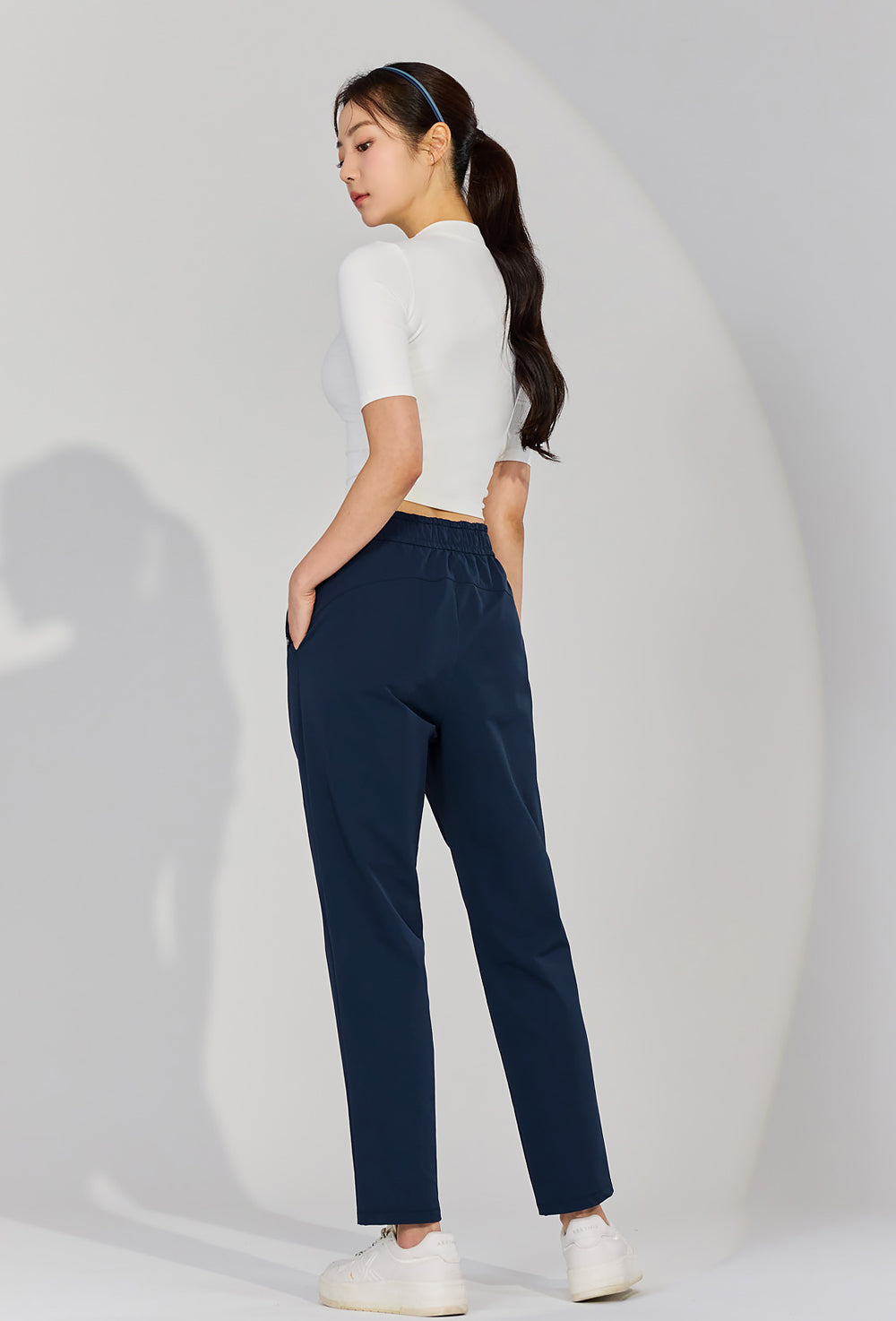 Half neck short sleeve - Pure Ivory