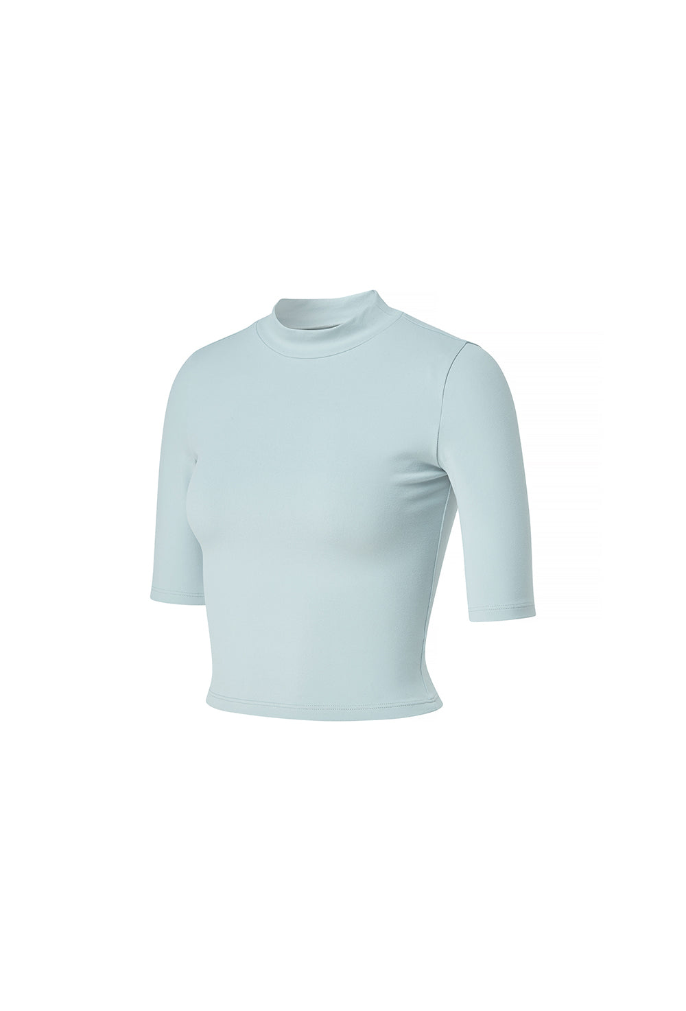 Half neck short sleeve - Sky Blue