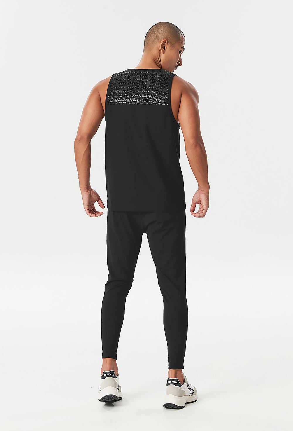 Non Slip Tech Muscle Fit Sleeveless - Black