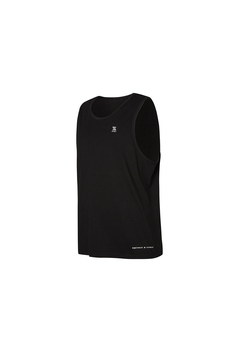 Non Slip Tech Muscle Fit Sleeveless - Black