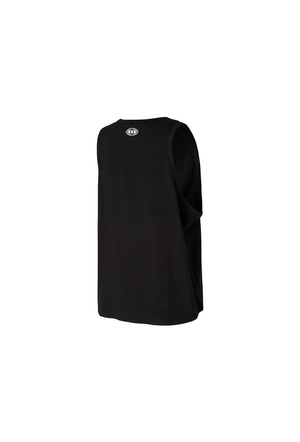 Pure Cotton Arch Logo Sleeveless - Black