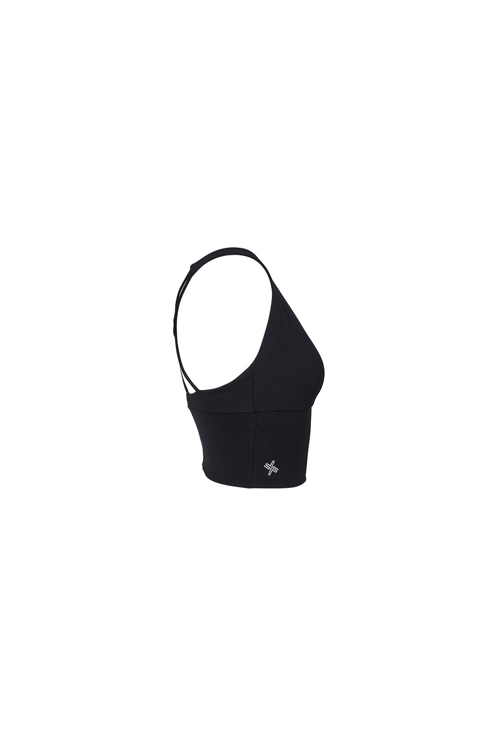 Full Strap Bra Top - Black