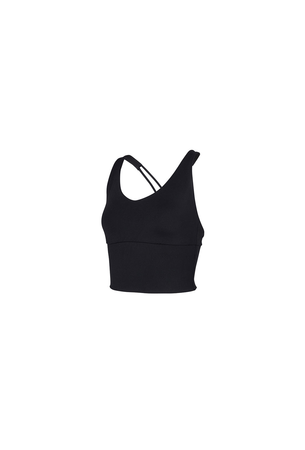 Full Strap Bra Top - Black