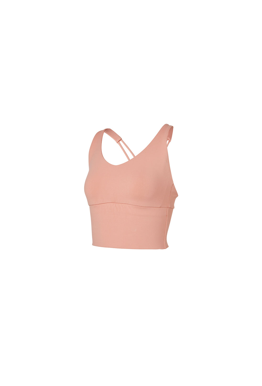 Full Strap Bra Top - Peach Morn
