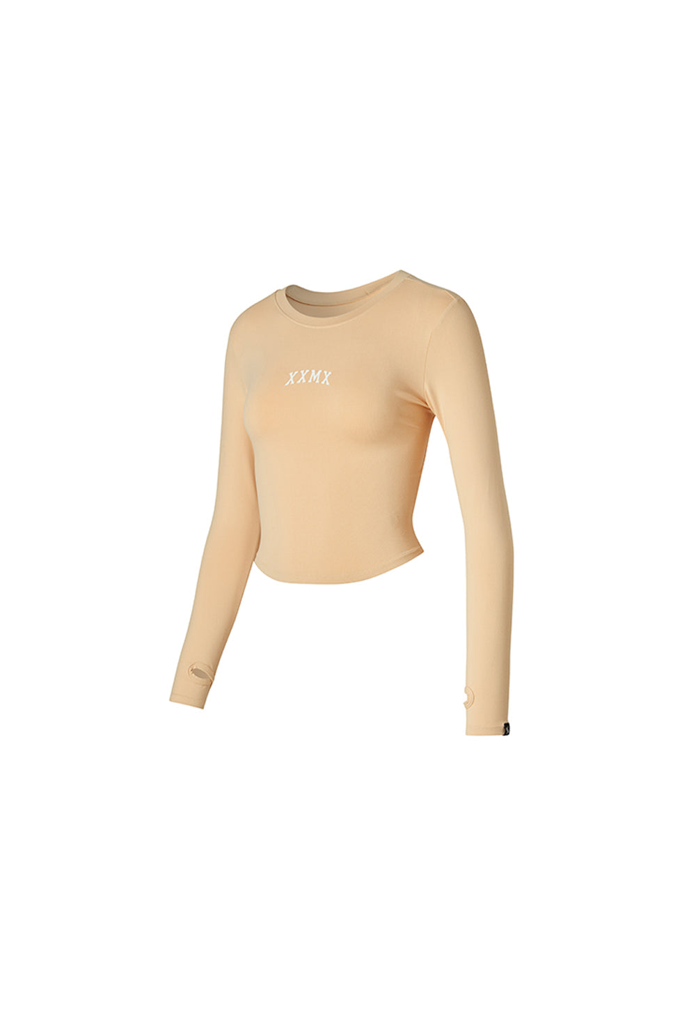 Cotton Like Finger Hole Long Sleeve - Gold Kiwi