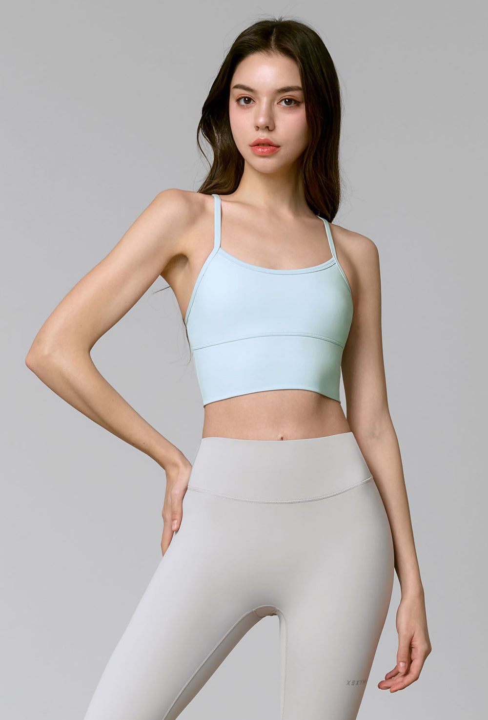 X-Strap Bra Top - Bluebell